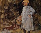 尤金 布丹 : Portrait of a Little Girl